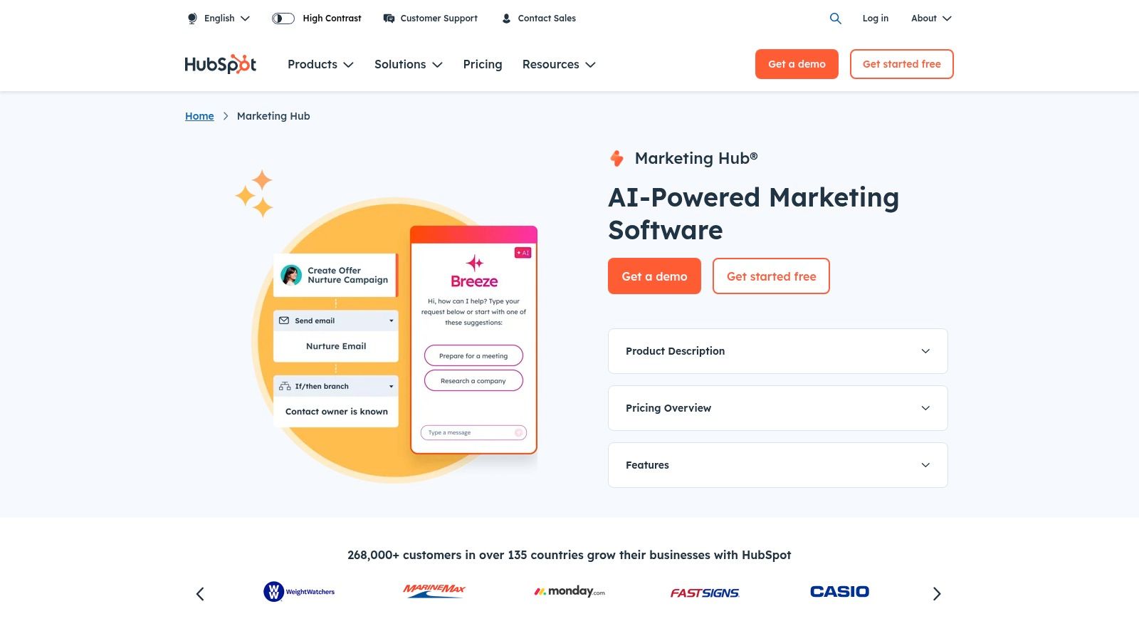 HubSpot Marketing Hub (Social tools)