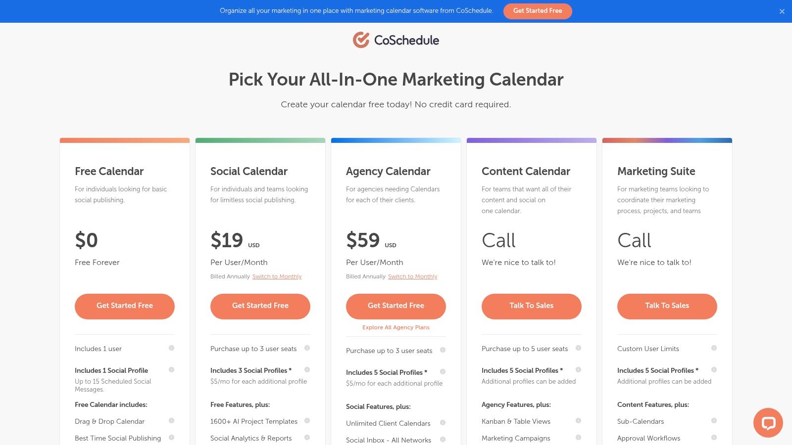 CoSchedule Social Calendar