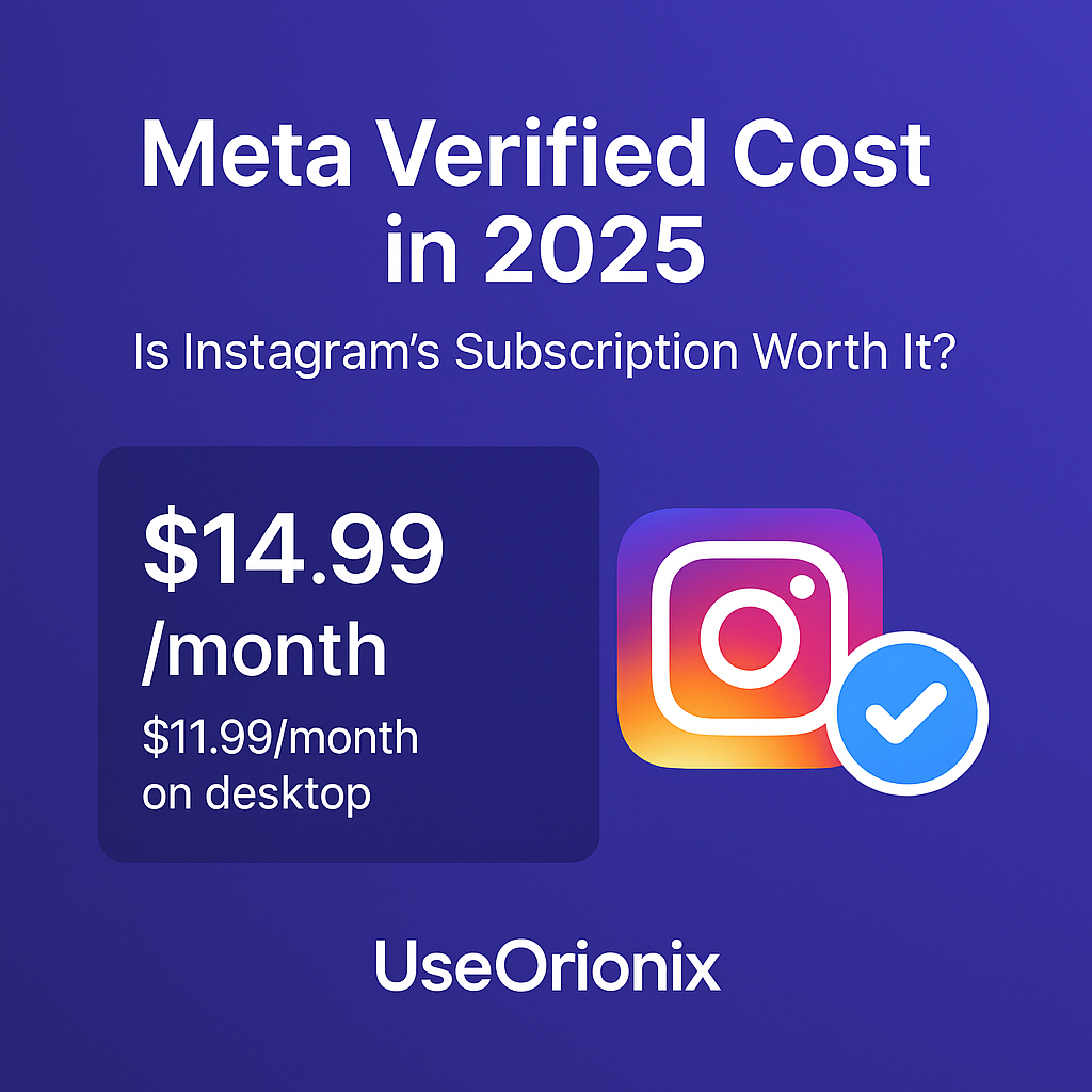 Meta Verified Cost